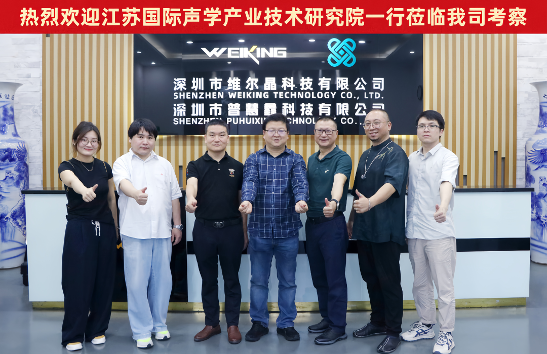 维尔晶科技与江苏国际声学产业技术研究院共探声学发展